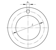 推力墊圈 EGW26-E40-B, 推力墊圈，免維護(hù)，帶銅襯
