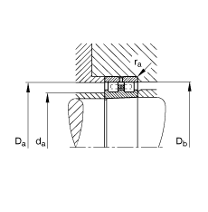 圓柱滾子軸承 NN3038-AS-K-M-SP, 根據(jù) DIN 5412-4 標(biāo)準(zhǔn)的主要尺寸, 非定位軸承, 雙列，帶錐孔，錐度 1:12 ，可分離, 帶保持架，減小的徑向內(nèi)部游隙，限制公差